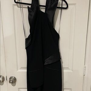 Zara Black Backless Dress